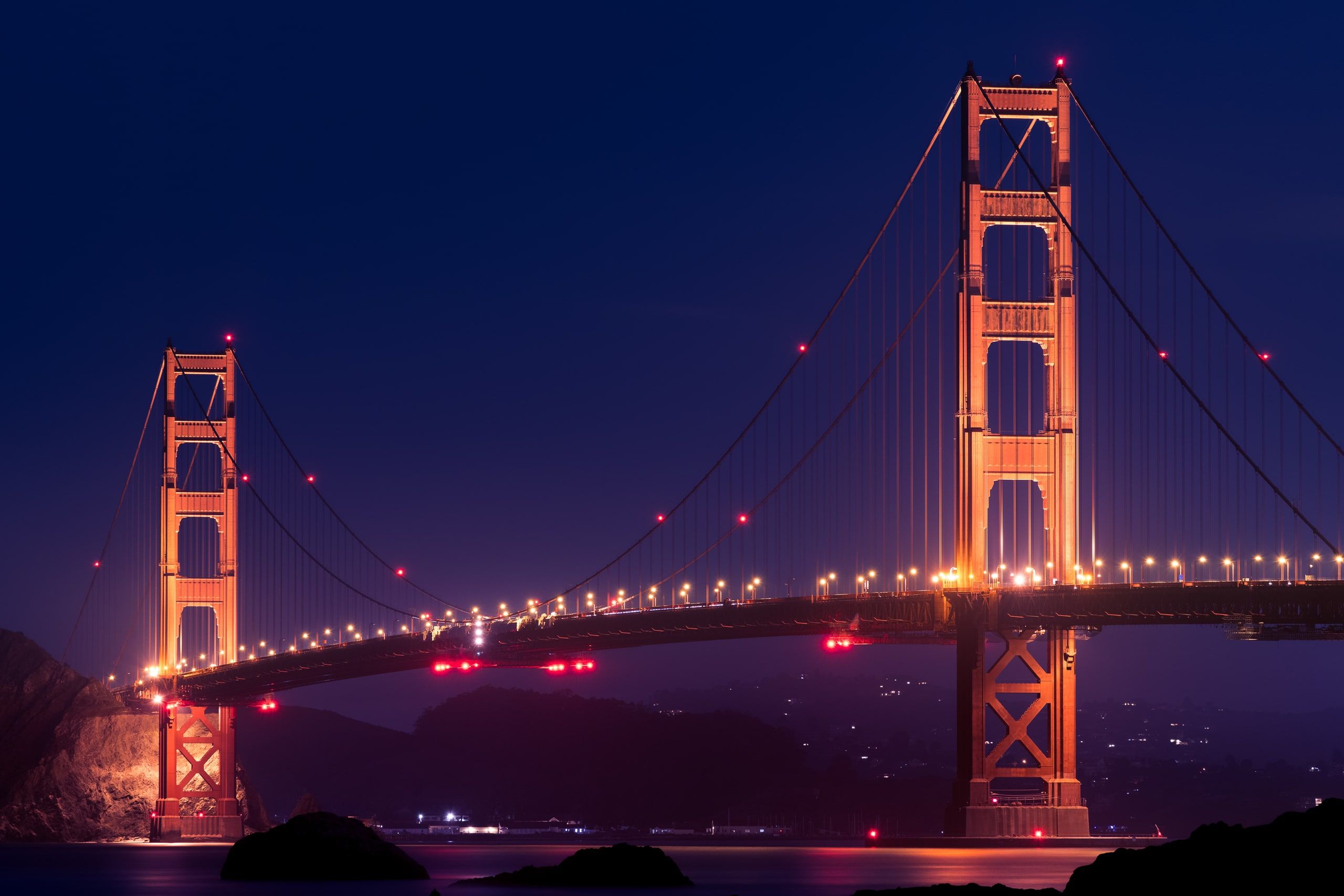 Golden Gate before Dawn